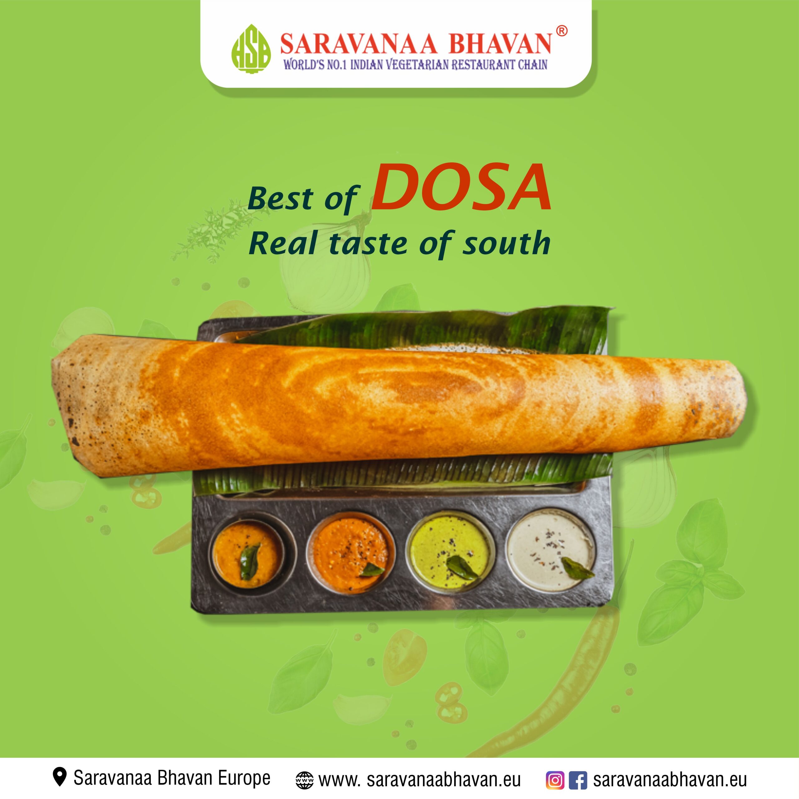 Saravanaa Bhavan Dosa: The Way To Enjoy The South Indian Food