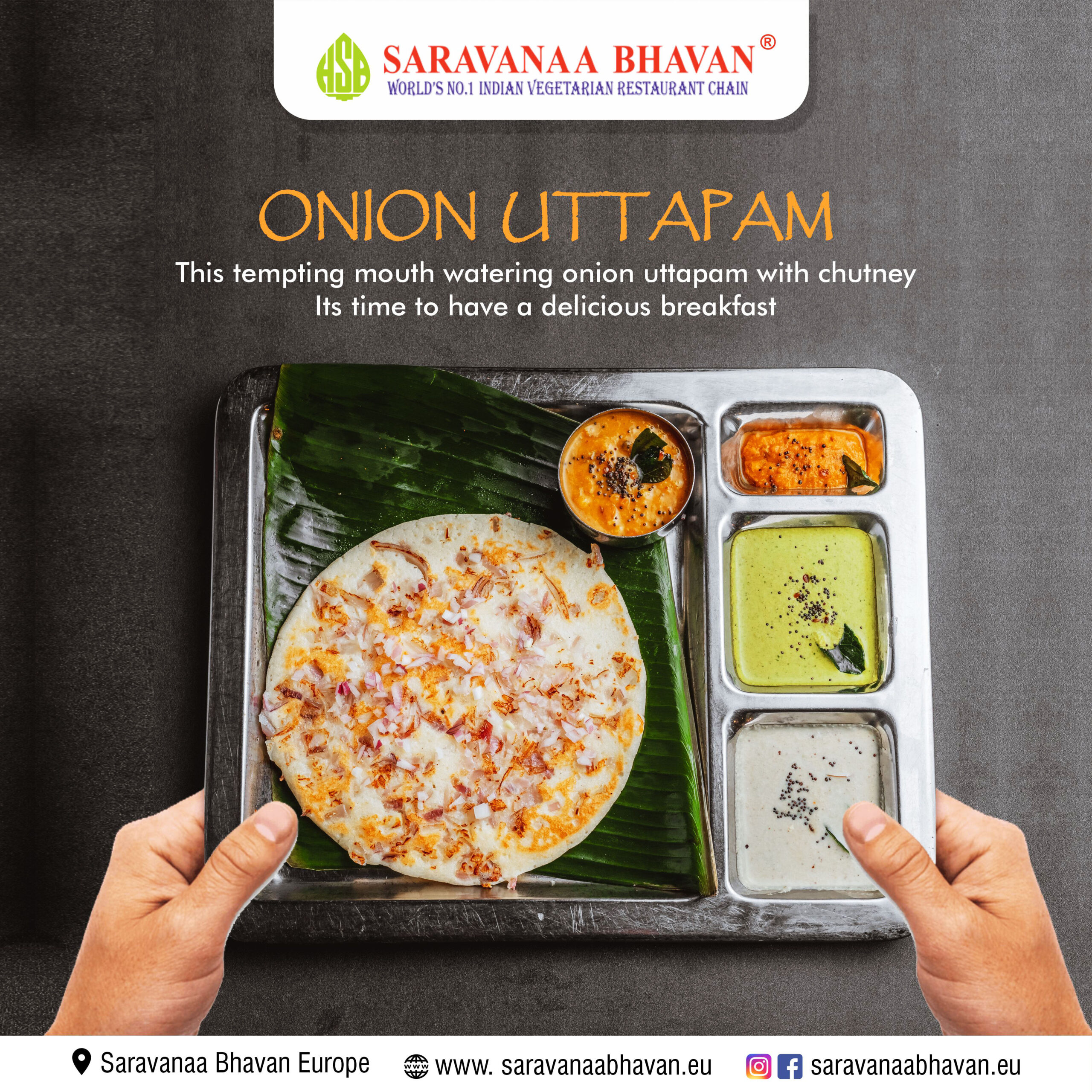 Get To Explore Delicacy UTTAPAM -South Indian Breakfast