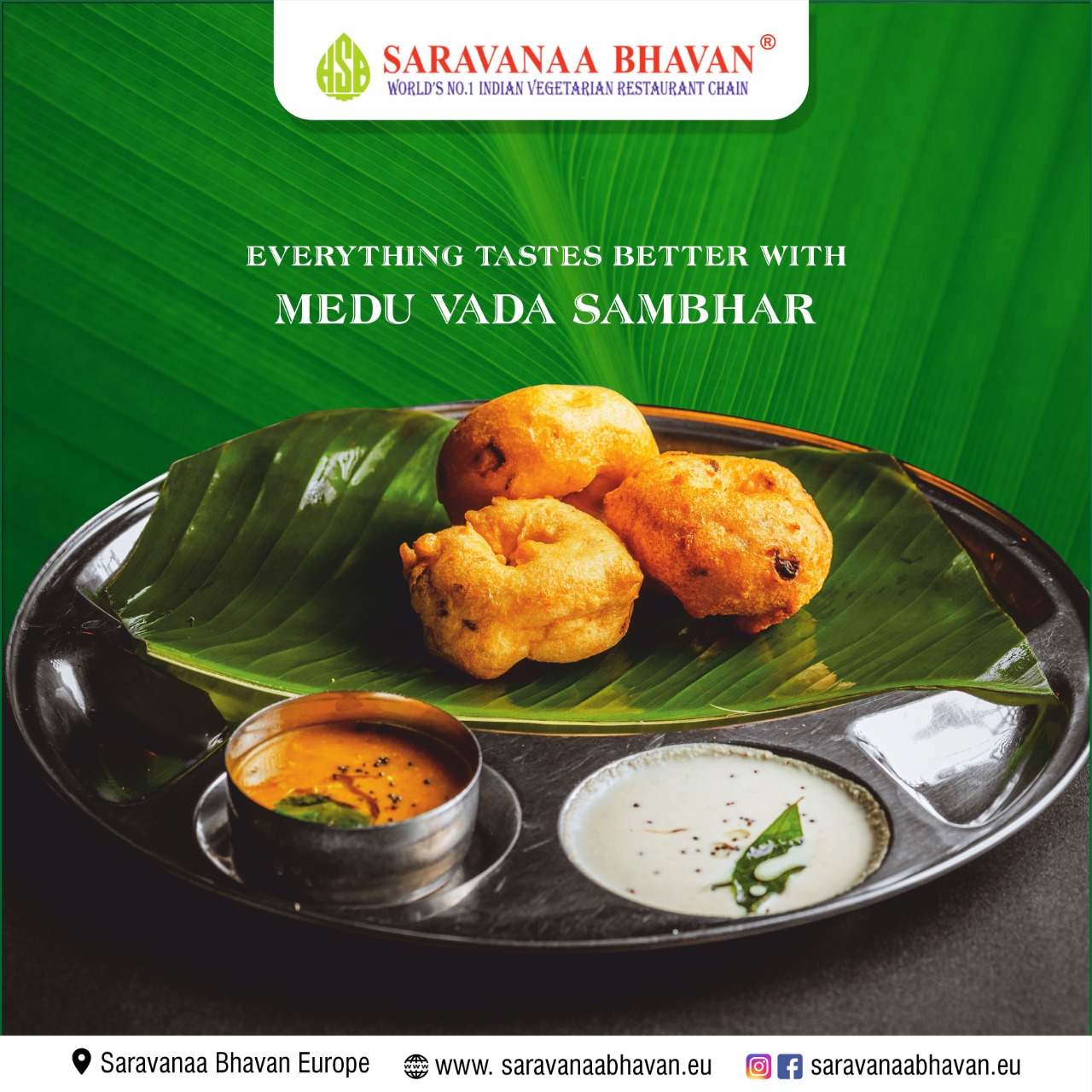 Medu Vada: Straight To Saravanaa Bhavan For South Indian Food